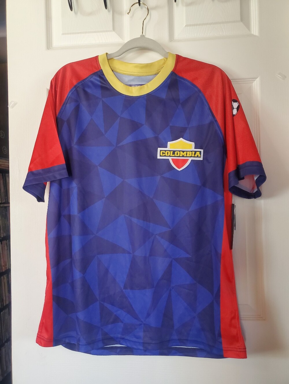 Colombia Soccer Jersey Xcelsiusactive 'Juego Del Mundo'‎ Sport Jersey Large